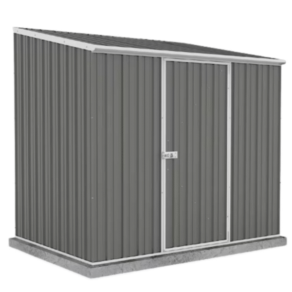 Mowvance 5-ft x 7-ft Space Saver Galvanized Steel Storage Shed (Floor Included)